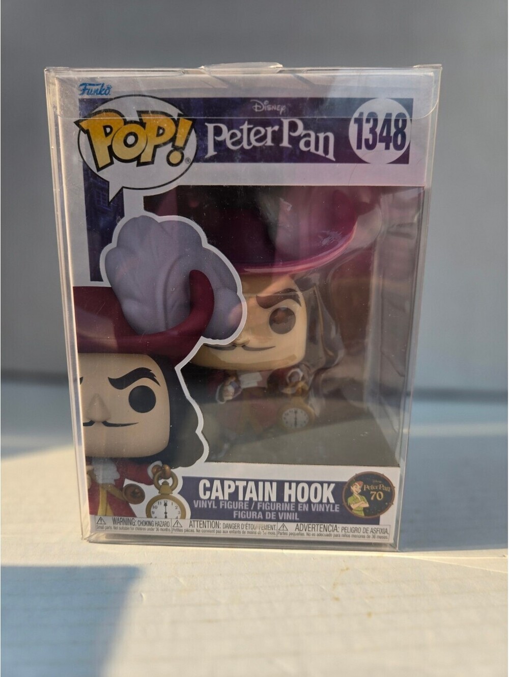 Funko Pop! Disney Peter Pan Captain Hook Vinyl Figure #1348 - In case